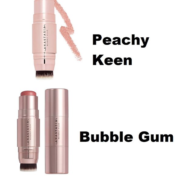 CHOOSE COLOR 💛Anastasia ABH BLUSH Cream Stick with Brush Applicator✨ BNIB - Picture 8 of 16